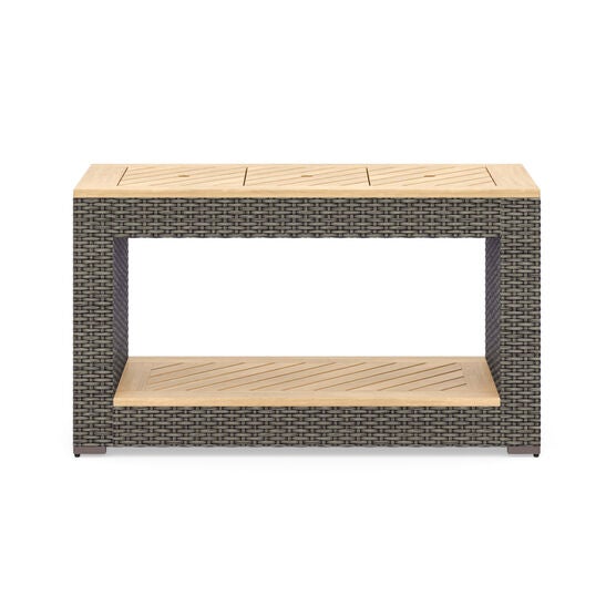 Boca Raton Outdoor Sofa Table, BROWN, hi-res image number null