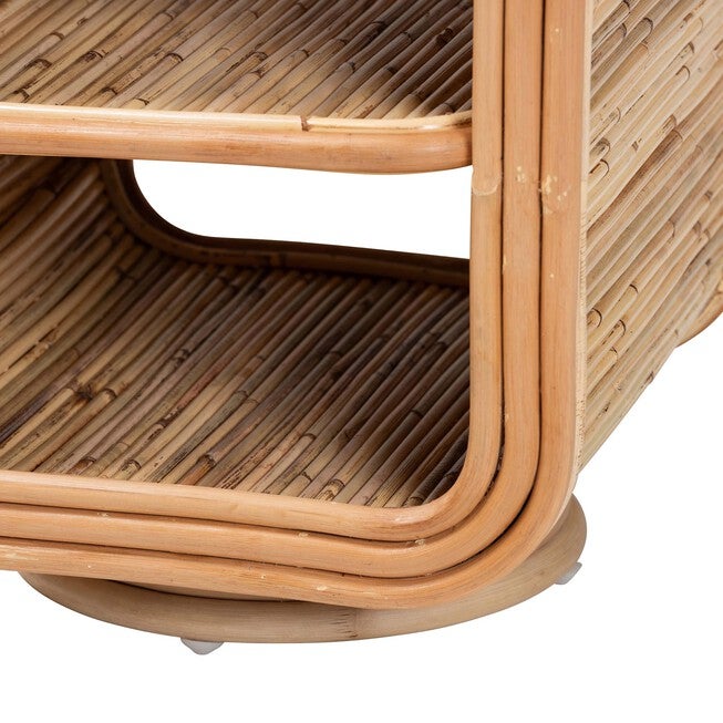 Bethari Bohemian Natural Rattan Nightstand, , alternate image number null