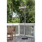 Stainless Steel Telescoping Offset Pole Mounted Infrared Patio Heater, , alternate image number null