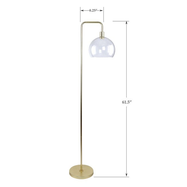 Metro 61 inches Metal Floor Lamp, , alternate image number null