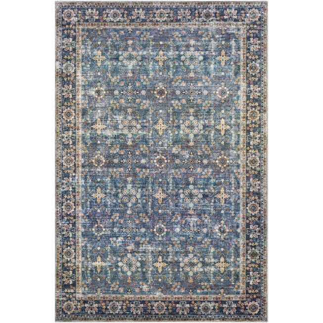 Erin Rug 8 feet 10 inches x 12', TEAL, hi-res image number null