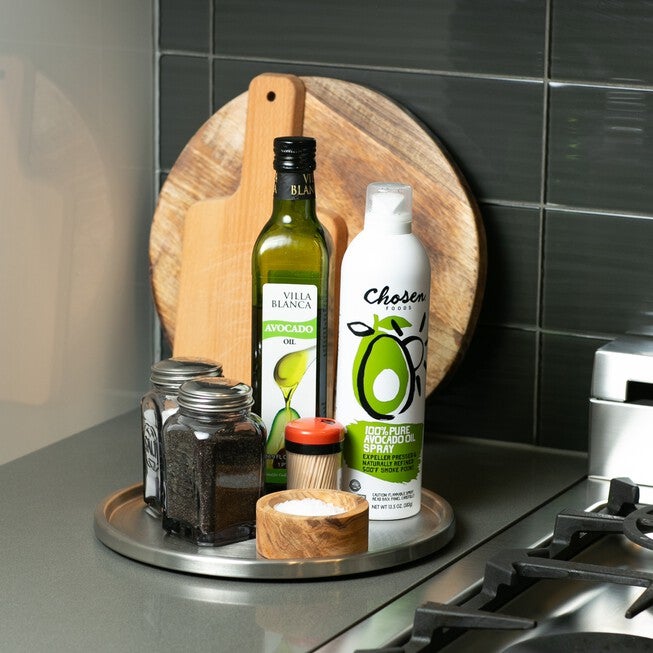 Lazy Susan - Single Tier Stainless Steel, , alternate image number null