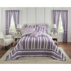 Florence Oversized Bedspread, LILAC STRIPE, hi-res image number null