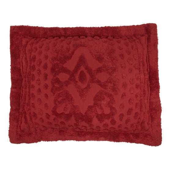 Georgia Chenille Sham, Georgia Chenille Sham,