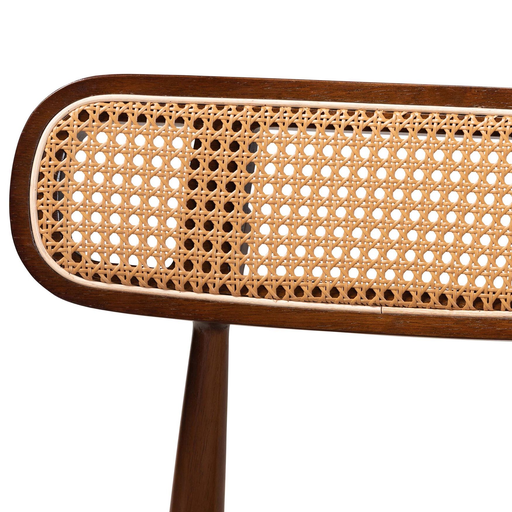 Tarana Mid-Century Modern Grey Fabric and Natural Oak Finished Wood 2-Piece Dining Chair Set, , alternate image number 9