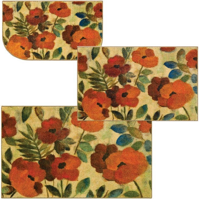 Peaceful Garden Kitchen Rug, , alternate image number null