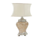 Bronze Glass Tuscan Table Lamp, , alternate image number null