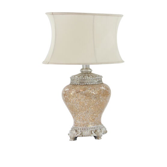 Bronze Glass Tuscan Table Lamp, , alternate image number null