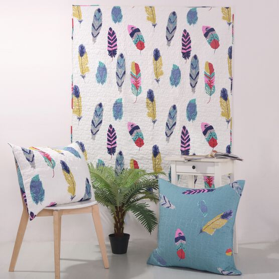 Dream Catcher Quilted Throw Blanket, , alternate image number null