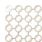 Gold Glam Metal Wall Mirror, , alternate image number null