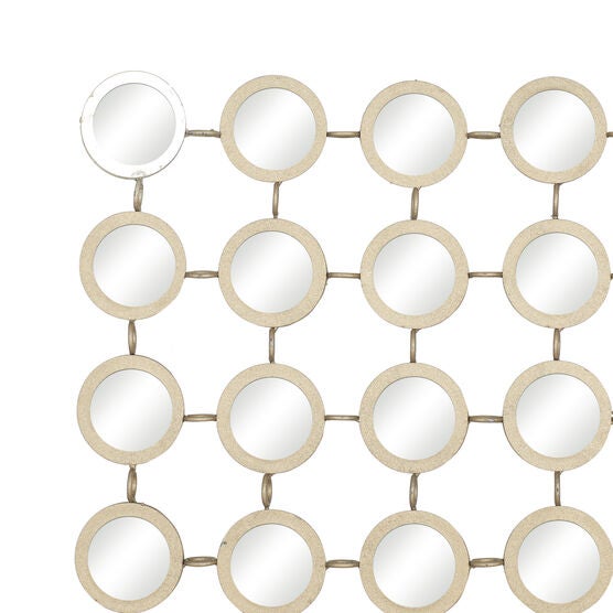 Gold Glam Metal Wall Mirror, , alternate image number null