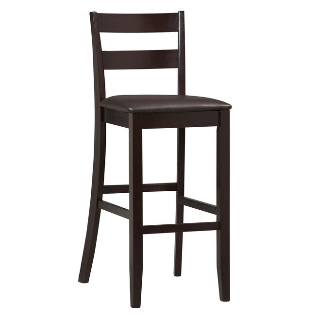Bar Stool, 17 inchesWx21½"Dx43 inchesH, ESPRESSO, hi-res image number 0