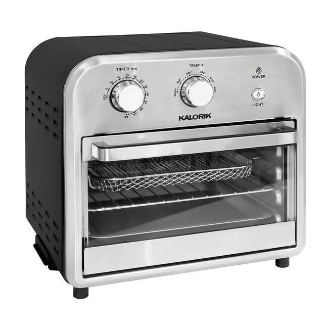 Kalorik 12 Quart Air Fryer Oven, Black/Stainless Steel, , alternate image number 5