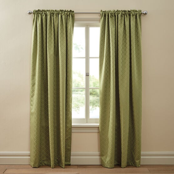 Diamond Thermal Rod-Pocket Curtain, Diamond Thermal Rod-Pocket Curtain,