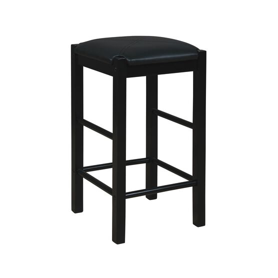 Lancer Backless Counter Stools, Black - Set of Two, , alternate image number null