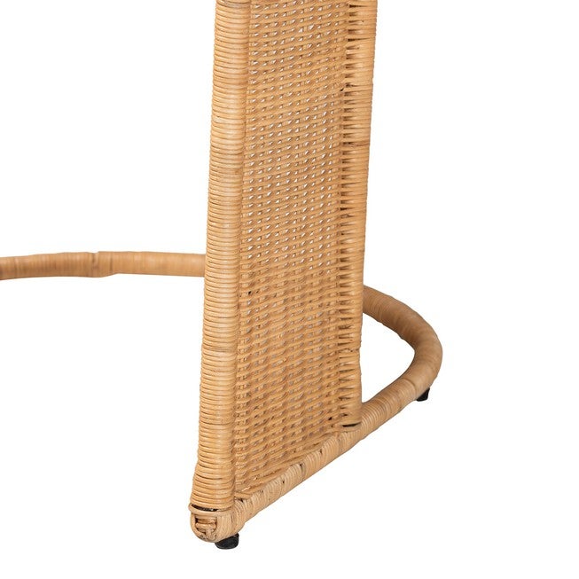 bali & pari Palm Bohemian Light Honey Rattan Dining Chair, LIGHT HONEY, alternate image number 6