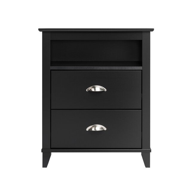 Yaletown 2-Drawer Tall Nightstand, , alternate image number null