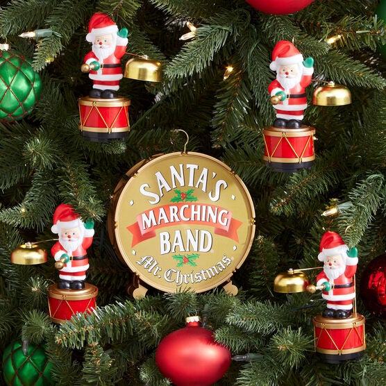 Santa S Marching Band Seasonal Brylane Home