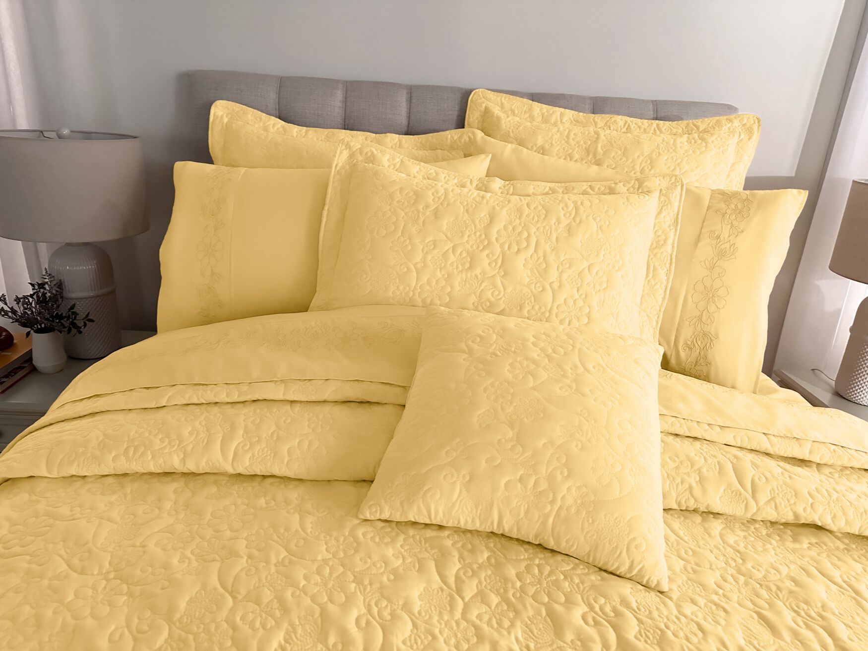 Anna Bedspread, BANANA, alternate image number 6