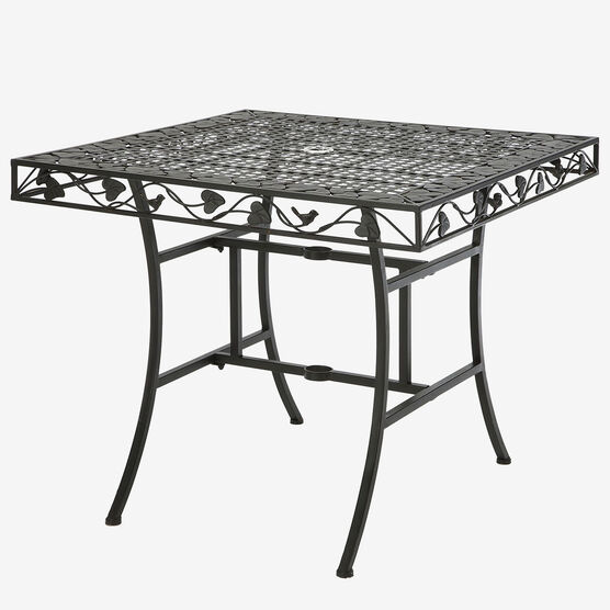 Ivy League Square Dining Table, BROWN, hi-res image number null