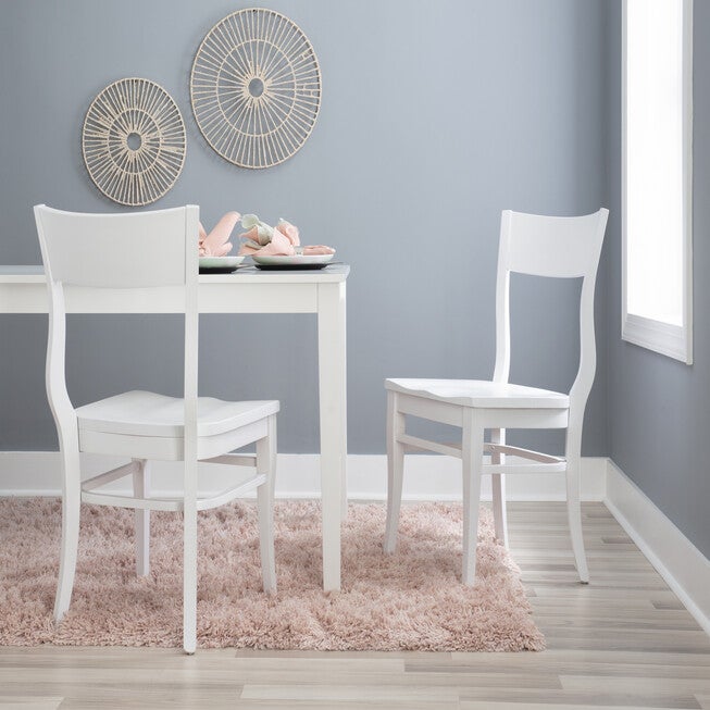 Chandler Side Chair White Set of 2, , alternate image number 7