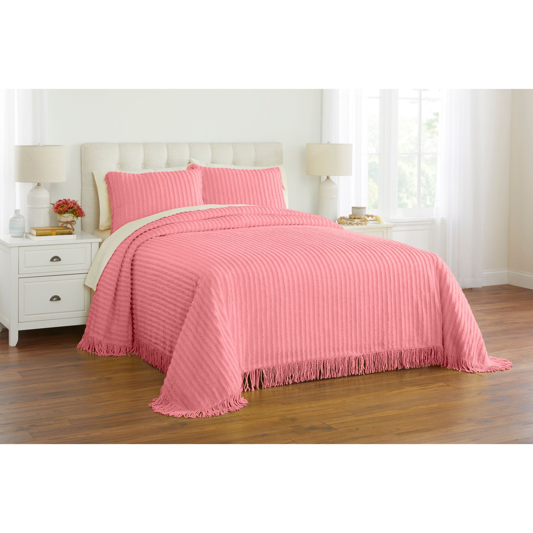 BrylaneHome Chenille Bedspread - Picture 9 of 12