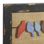 Multi Colored Wood Eclectic Birds Wall Decor, , alternate image number null