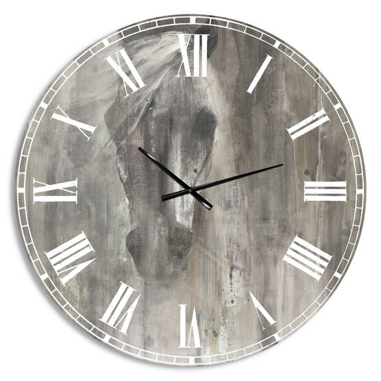 Farmhouse Horse Farmhouse Wall Clock, , alternate image number null