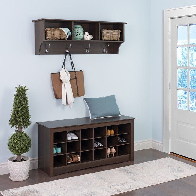 Entryway Cubbie Shelf, , alternate image number null