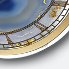 Golden Water Agate Oversized Fashion Wall Clock, , alternate image number null