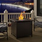 Cartney 32" Square Aluminum LPG/NG Fire Pit, , on-hover image number null
