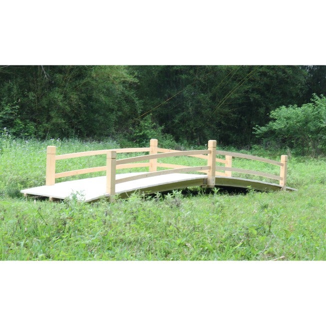 Coral Coast Harrison 10 Ft -Wood Bridge, NATURAL, hi-res image number null