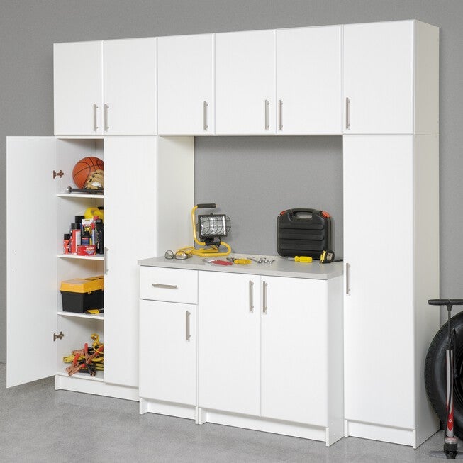 Elite 16 inches Narrow Cabinet, White, , alternate image number null