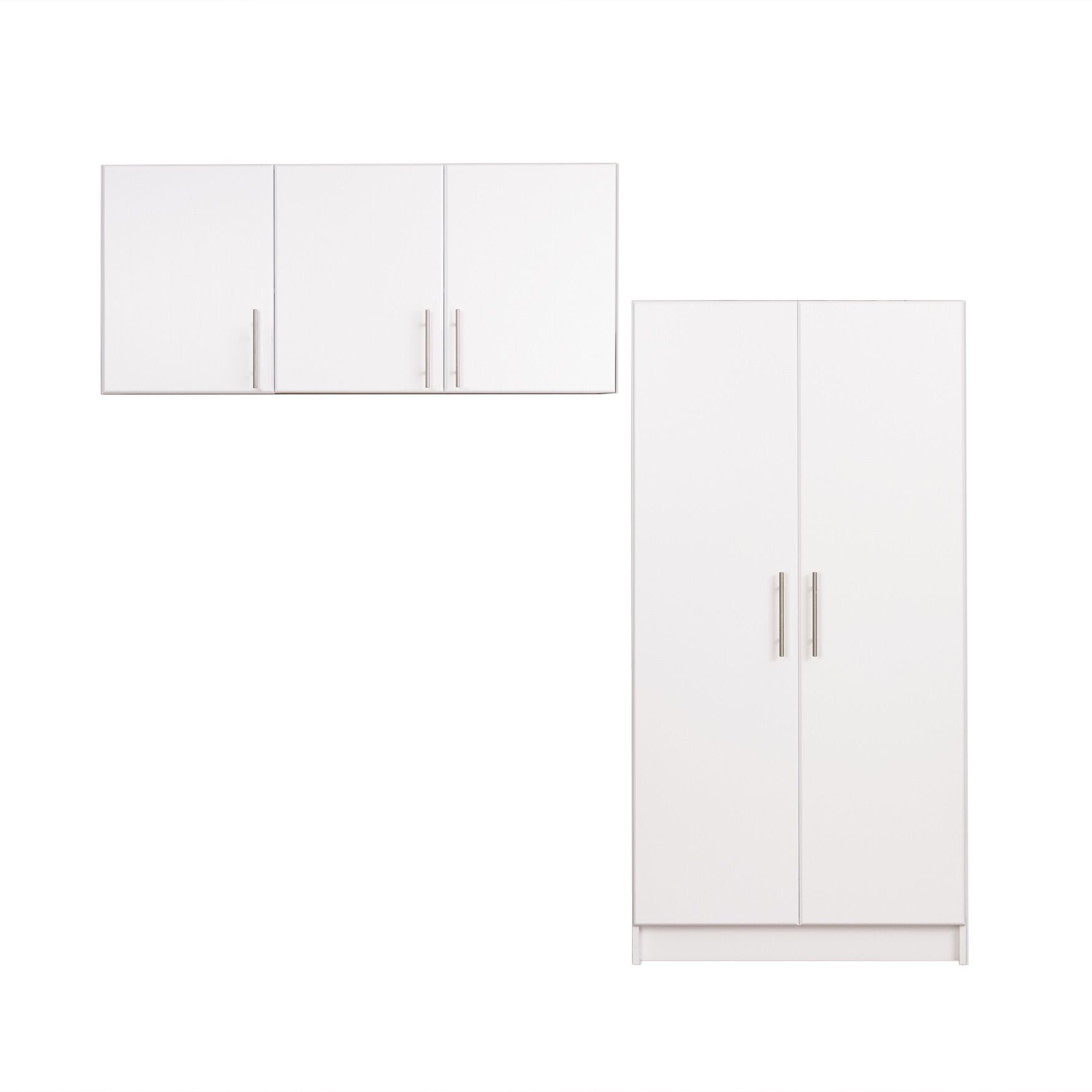 White Elite 86 inches Storage set E - 2 pc, , on-hover image number 1