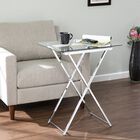 Meridino Folding Tray Table, CHROME, hi-res image number null