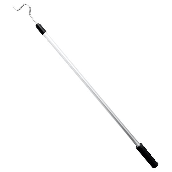 Aluminum Shepherds Hook with Cushion Handle, SILVER, hi-res image number null
