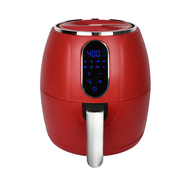 Kalorik 3 Quart Digital Air Fryer, Matte Red, , on-hover image number null