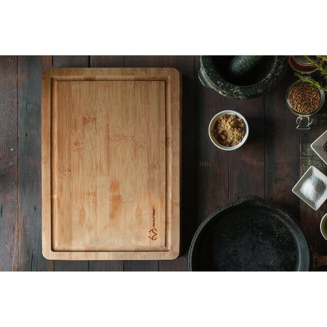 Realtree Cutting Board - Engraved Logo, O, hi-res image number 0