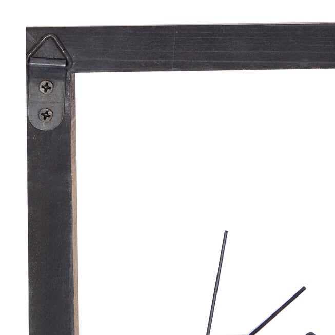 Set Of 2 Black Metal Farmhouse Wall Decor, , on-hover image number null