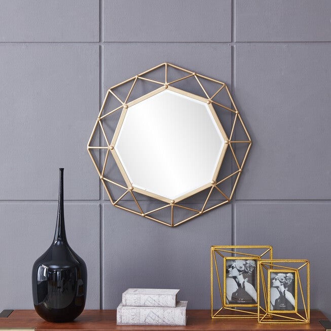 Velden Decorative Mirror, GOLD, hi-res image number null