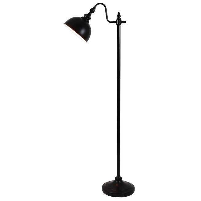 Matte Black Pharmacy Floor Lamp, MATTE BLACK, hi-res image number 0