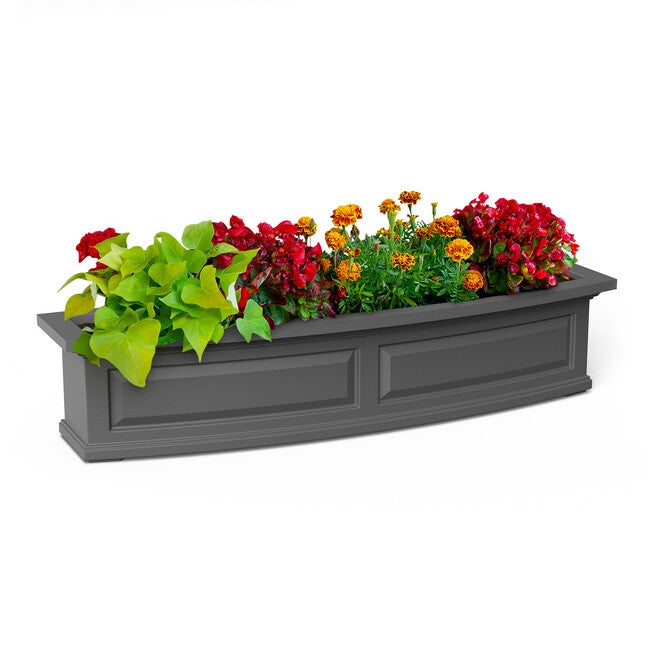 Nantucket 4FT Window Box, GRAPHITE GREY, hi-res image number null