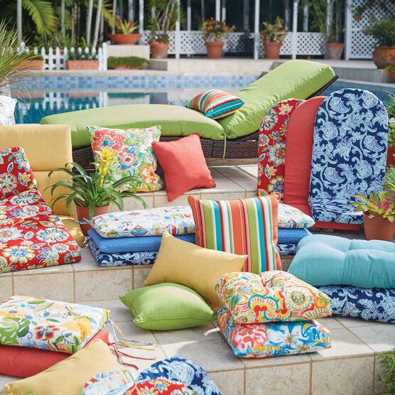 Bright And Happy Collection Replacement Cushions Pillows Brylane Home