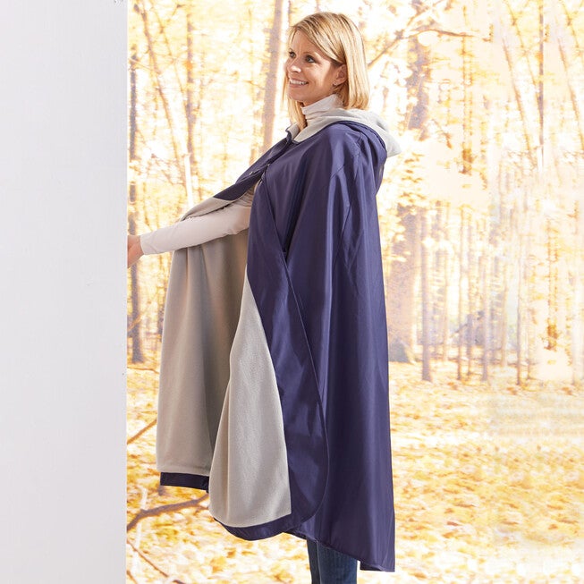 Hooded Blanket, NAVY, hi-res image number null