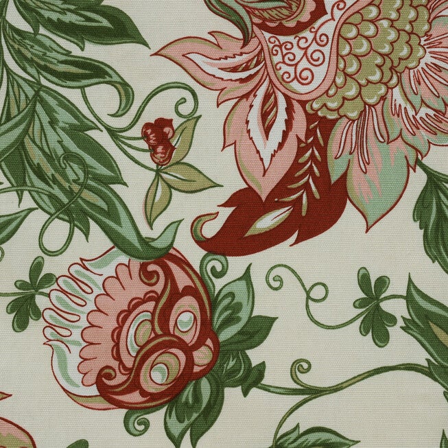 Jacobean Garden Light Filtering Dual Header Curtain Panel, , alternate image number 7