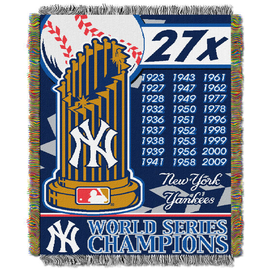 Yankees Commemorative Series Throw, MULTI, hi-res image number null