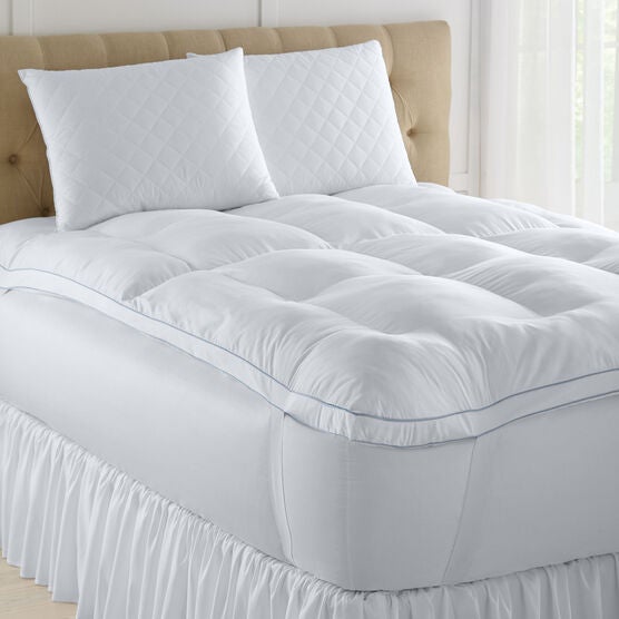 Memory Loft Gel 2-Pack Deluxe Pillows, WHITE