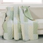 Juniper Quilted Throw Blanket, SAGE, hi-res image number null
