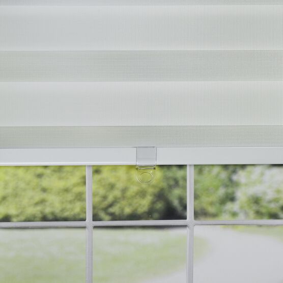 Cordless Zebra Slimline Privacy Window Shade Window, , alternate image number null