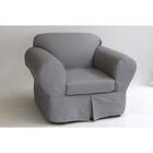 Twill 2-Pc. Slipcover by Classic Slip Covers, Inc., , alternate image number null